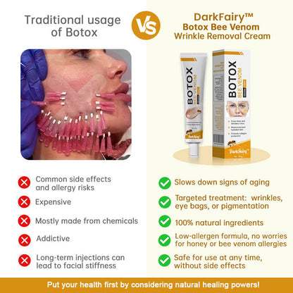 Made and shipped from United States✅ DarkFairy™ Botox Bee Venom Wrinkle Removal Cream- LAST DAY 70% OFF