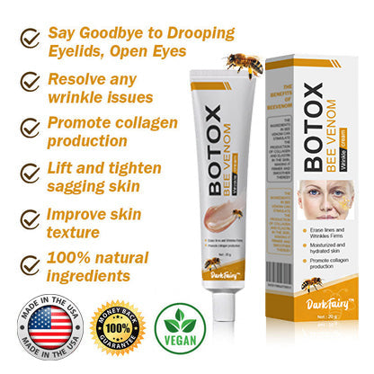 Made and shipped from United States✅ DarkFairy™ Botox Bee Venom Wrinkle Removal Cream- LAST DAY 70% OFF